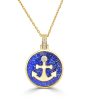 Anchor Pendant 14k Yellow Gold Online Sale