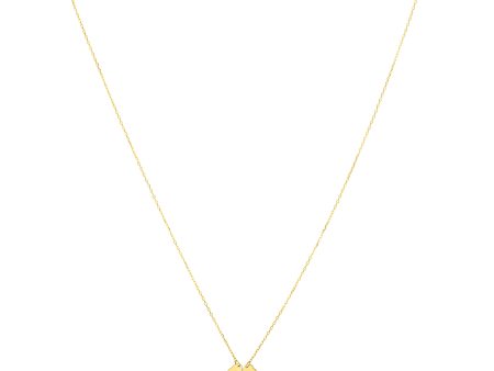 14K Gold Clover Necklace Online Sale