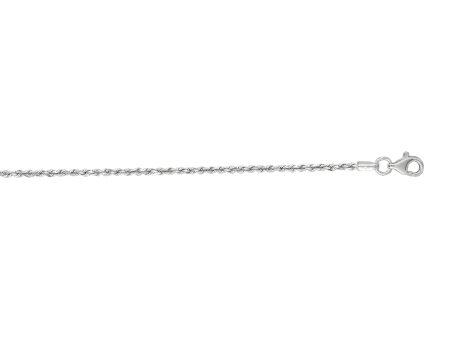 14K Gold 1.6mm Diamond Cut Royal Rope Chain For Discount