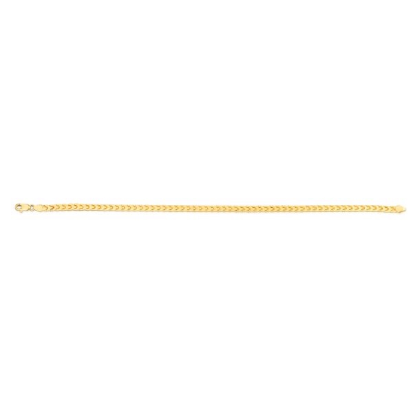 14K Gold 2.7mm Round Franco Chain on Sale