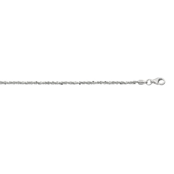 Silver 2.2mm Sparkle Chain Discount