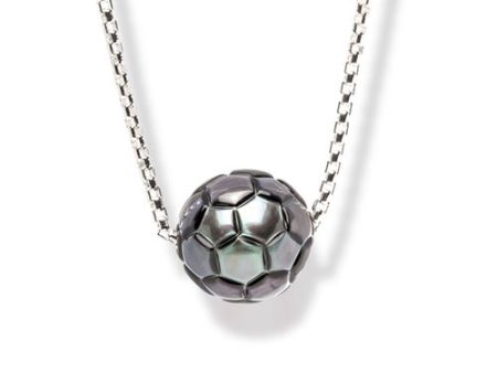 Tahitian Pearl Trophy Soccer Ball Pendant Hot on Sale