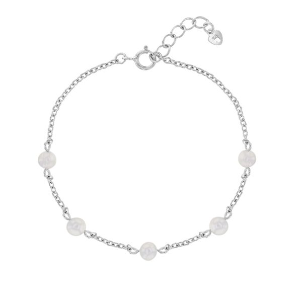 Children s Sterling Silver Freshwater Pearl Bracelet Online Sale