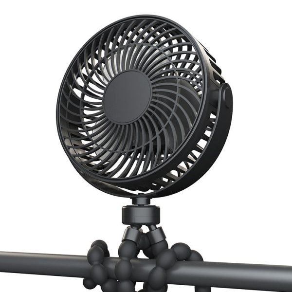 Travel Fan with Foldable Tripod Legs | USB Rechargeable Cooling Fan For Cheap