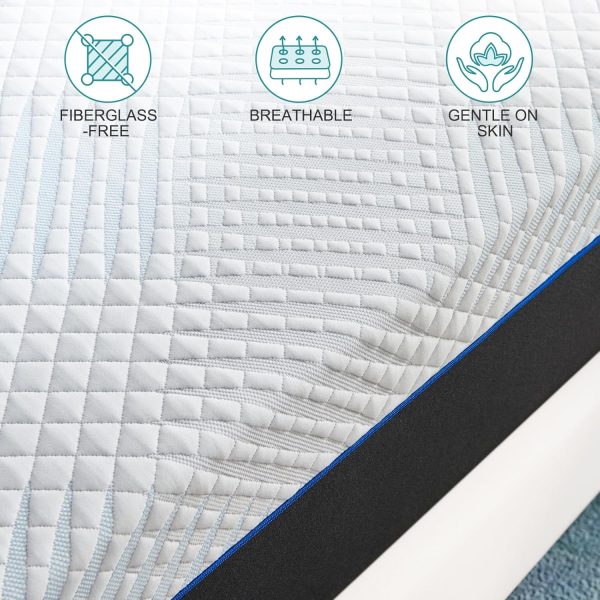 10 inch Memory Foam Queen Size Mattress Medium Firmness with Supportive and Pressure Relieving Queen Mattres Sale