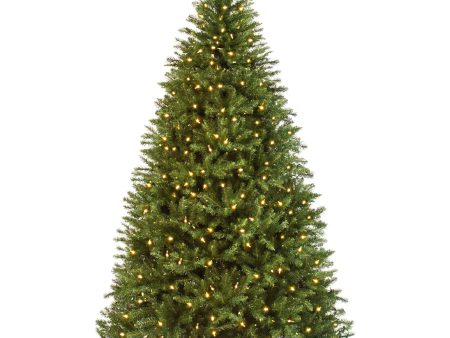 6ft Pre-Lit Hinged Douglas Full Fir Artificial Christmas Tree Discount