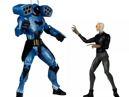 McFarlane Toys DC Multiverse Rookie Batman End Game & Mr. Bloom Gold Label 7  Action Figures - 2pk For Sale