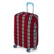 Red and White Plad | Basic Design | Luggage Suitcase Protective Cover Fashion