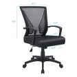 Furmax Office Chair Back Swivel Lumbar Support Desk Chair Fashion