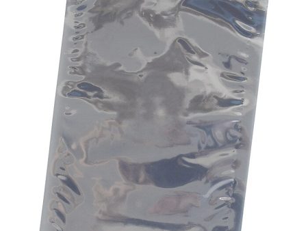 Zip Top, 3 W x 3 L Static Shielding Lay Flat Poly Bag, 100 Case Supply