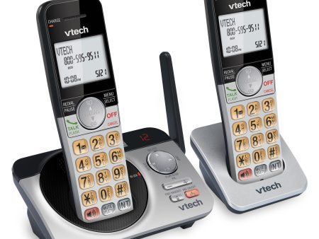 VTech CS5229-2 2 Handset Extended Range DECT 6.0 Cordless Phone Discount