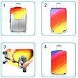 Colorful Feathers | Standard Design | Luggage Suitcase Protective Cover Discount