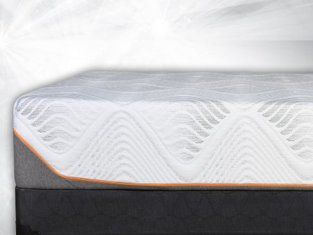 Aurora Plush 14  Thick Cooling Memory Foam Mattress with Nano Coil Supply