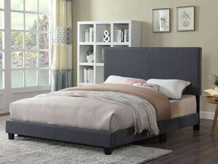 Bonded Leather Platform Headboard & Bed Online