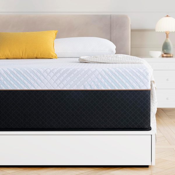 RV Short Queen Size Mattress 12 Inch Short Queen Mattress with Innerspring, Spring Hybrid Memory Foams Mattress in a Box Sale