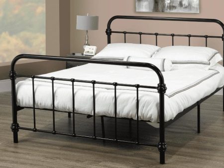 Metal Retro Style Platform Bed Supply