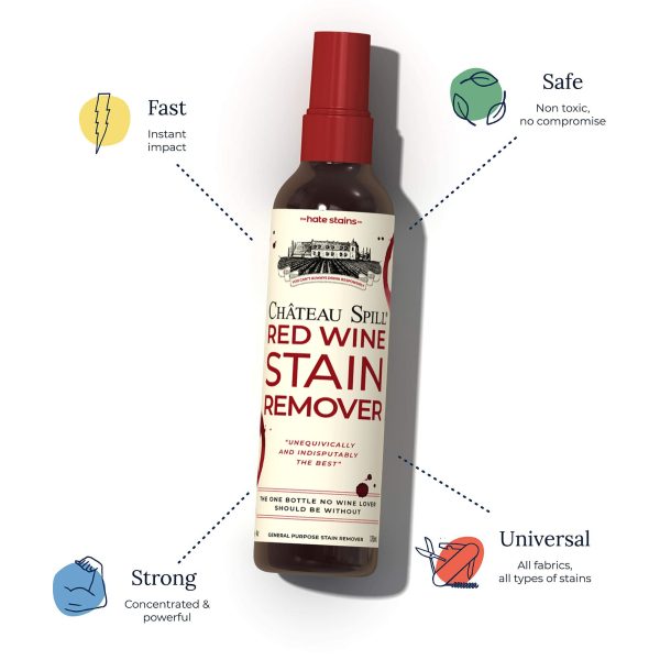 Miss Mouth s Messy Eater Stain Treater - Emergency Stain Rescue - Stain Remover Spray For Clothes - Chateau Spill Stain Remover Spray Starter Pack - Emergency Stain Remover for Clothes,Furniture, Ketchup, Wine, Travel Essentials on Sale