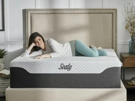 Sealy™ Cool & Clean 14  Medium Hybrid Mattress Online Hot Sale