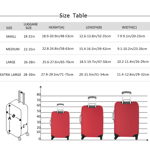 Platform 9 and 3 Quarters Luggage Cover | Suitcase Covers Supply