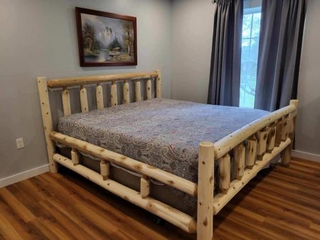 Maine Cedar King Bed Hot on Sale