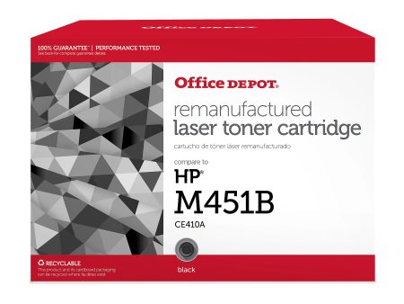 Remanufactured Black Toner Cartridge Replacement Supply