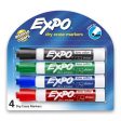 Expo 4pk Dry Erase Markers Chisel Tip Multicolored Online