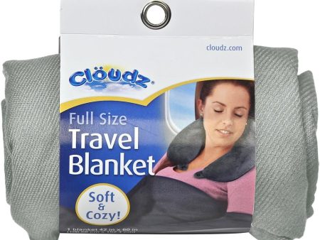 Cloudz Compact Travel Blanket - Charcoal Online Sale