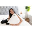 GhostBed Shredded Memory Foam Cooling Pillow 2.0 with Breathable Cover - 2-Pack Sale