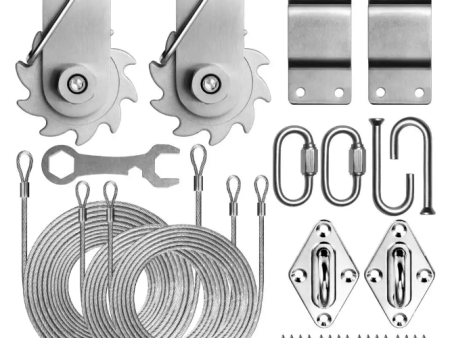 Tension Ratchet Winch Square Sun Shade Wire Installation Kit Sale