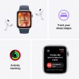 Apple Watch SE (2nd Gen) [GPS 44mm] Smartwatch with Midnight Aluminum Case with Midnight Sport Band M L. Fitness & Sleep Tracker, Crash Detection, Heart Rate Monitor Online Sale