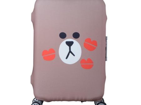 Line Friends Brown Bear | Standard Design | Luggage Suitcase Protective Cover Cheap