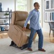 Apollo Power Lift Recliner Chair by Ultra Comfort (Leather or Fabric ) Massage & Heat on Sale