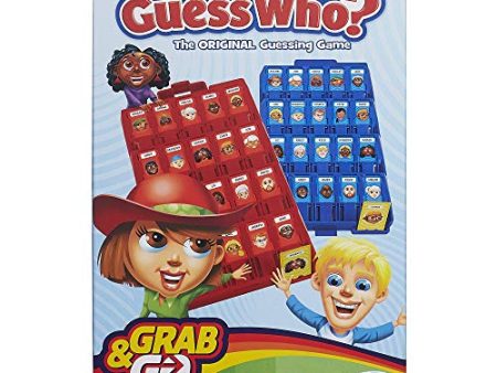 Guess Who? Grab and Go Game | Portable Travel Entertainment Sale