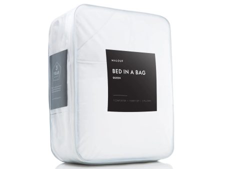 Malouf Brush Microfiber Reversible Bed in A Bag Kit (Twin & Twin XL) on Sale