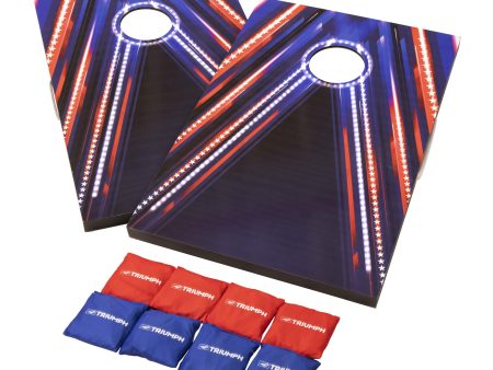 Triumph Sports Triumph LED 2x3 Cornhole Set - Firework Edition Online