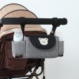 Stroller Diaper Bag | Cute Adjustable Organizer with Bottle Holder For Sale