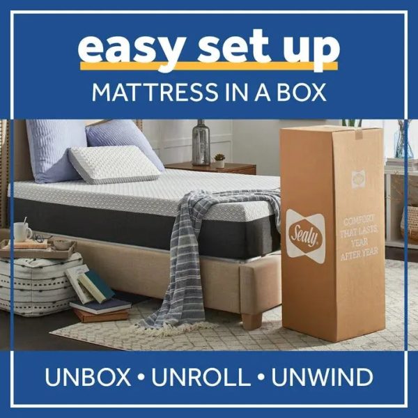 Sealy™ Cool & Clean 12  Medium Hybrid Mattress Supply