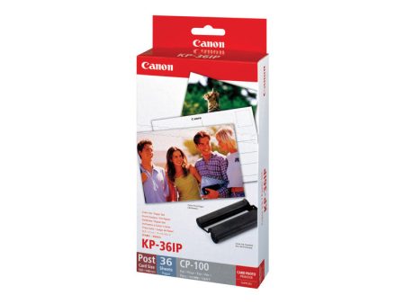 Canon KP-36IP Ink Cartridge, Combo Pack, Color Paper Fashion