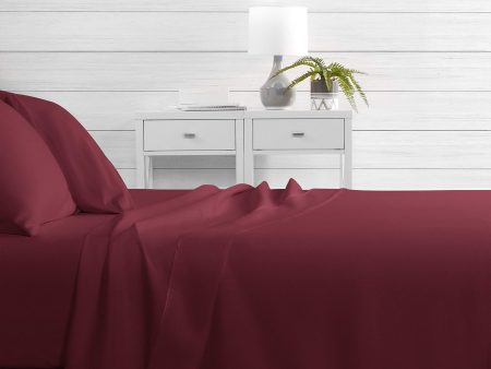 Egyptian Luxury 4-Piece Bed Sheet Set - Deep Pockets, Wrinkle and Fade Resistant, Sheet and Pillow Case Set - Queen, Gray Online Sale