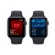 Apple Watch SE (2nd Gen) [GPS 44mm] Smartwatch with Midnight Aluminum Case with Midnight Sport Band M L. Fitness & Sleep Tracker, Crash Detection, Heart Rate Monitor Online Sale