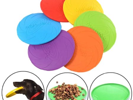 Travel Silicone Dog Frisbee Toy Fashion