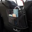 Purse Holder for Car Seat Net Pocket Handbag Between Seats Storage Bag on Sale