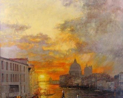 Sunrise Over the Grand Canal For Sale