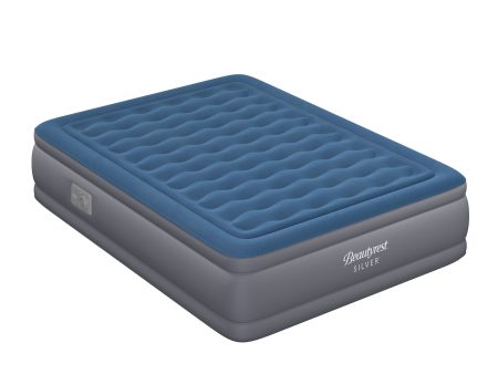 Beautyrest Extraordinaire 18  Queen Air Mattress with Built-in Pump, Queen For Sale