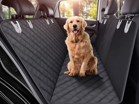 GXT Dog Back Seat Cover Protector for Cars SUV and Trucks with Mesh Window, Scratchproof Nonslip and Waterproof Material Supply