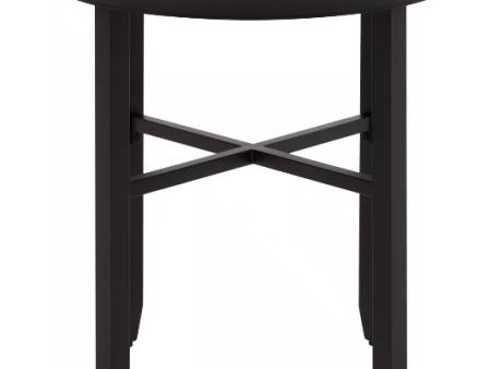 Hampton Bay Ellington Steel Bistro Table With Tile Top on Sale