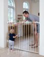 Babelio 34  Extra Tall Baby Dog Gate, White Sale