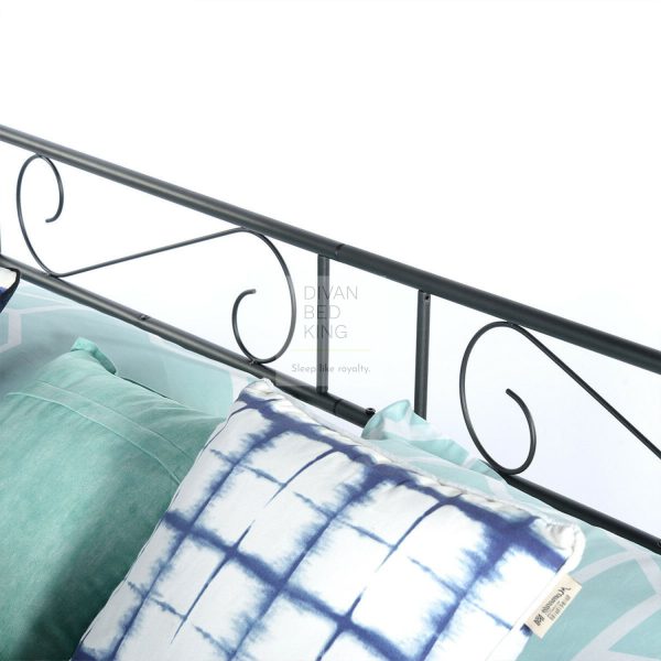 Alexis Daybed Black Metal Day Bed For Sale