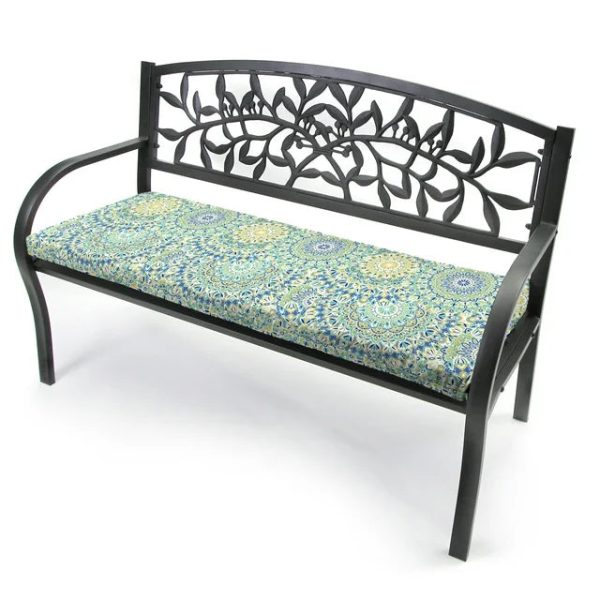 Outdoor Rectangular Settee Swing Bench Cushion Fashion