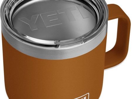 YETI Rambler 14 oz Mug, Stainless Steel, Vacuum Insulated with Standard Lid For Sale